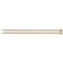 Knitting Pins: Single-Ended: Takumi Bamboo: 40cm x 10.00mm
