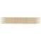 Knitting Pins: Double-Ended: Set of Five: Takumi Bamboo: 12.5cm x 4.50mm