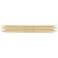 Knitting Pins: Double-Ended: Set of Five: Takumi Bamboo: 20cm x 5.50mm