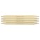 Knitting Pins: Double-Ended: Set of Five: Takumi Bamboo: 20cm x 10.00mm