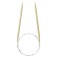 Knitting Pins: Circular: Fixed: Takumi Bamboo: 100cm x 5.50mm