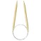 Knitting Pins: Circular: Fixed: Takumi Bamboo: 120cm x 9.00mm
