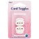 Hemline Adjustable Cord Toggles White - 6mm