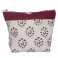 Knitpro Big Zippered Pouch - Burgundy