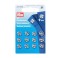 Prym Sew-On Snap Fasteners in Silver - 9mm