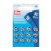 Prym Sew-On Snap Fasteners in Silver - 11mm