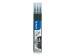 Pilot FriXion Ball Erasable Gel Pen REFILLS, Pack 3 Medium Tip, BLACK