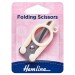 Hemline Scissors Folding Metal 3.17cm/1.25in