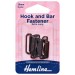 Hemline Hook and Bar Fastener Black - 25mm