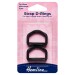 Hemline Strap D Rings Black 25mm