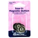Hemline Button Magnetic Sew-In 18mm Nickel 3 Sets