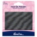 Hemline Polycotton Patch Dark Grey - 24 x 9cm - 1pc