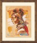 Lanarte Counted Cross Stitch Kit - African Woman