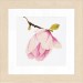 Lanarte Counted Cross Stitch Kit - Magnolia Bud (Evenweave)