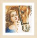 Lanarte Counted Cross Stitch Kit - Women and Horse