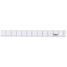 Olfa Non Slip Quilt Ruler 1.25" x 12.5"