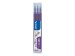 Pilot FriXion Ball Erasable Gel Pen REFILLS, Pack 3 Medium Tip, VIOLET