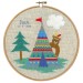 Vervaco Counted Cross Stitch  Birth Record - Lief! Indian Bear - Tepee