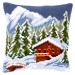 Vervaco Cross Stitch Cushion Kit - Snow Landscape