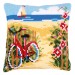 Vervaco Cross Stitch Cushion Kit - At the Beach