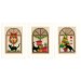 Vervaco Counted Cross Stitch Kit - Cards - Christmas Atmosphere - Set of 3