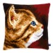 Vervaco Cross Stitch Cushion Kit - Kitten
