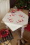 Vervaco Embroidery Kit Tablecloth - Christmas Elves