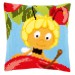 Vervaco Cross Stitch Cushion Kit - Maya on Top of Red Apple