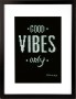 Vervaco Counted Cross Stitch Kit - Good Vibes