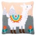 Cross Stitch Kit: Cushion: Lovely Llama