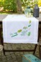 Vervaco Embroidery Kit Table Runner - Leaves & Grass