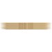 Knitting Pins: Double-Ended: Set of Five: Takumi Bamboo: 12.5cm x 3.75mm