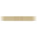 Knitting Pins: Double-Ended: Set of Five: Takumi Bamboo: 16cm x 4.50mm