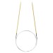 Knitting Pins: Circular: Fixed: Takumi Bamboo: 80cm x 2.50mm