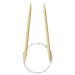 Knitting Pins: Circular: Fixed: Takumi Bamboo: 120cm x 7.00mm