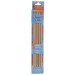 Pony Double Ended Knitting Pins Set of Five Maple 20cm x 6mm