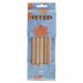 Pony Double Ended Knitting Pins Set of Five Maple 20cm x 12mm