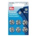 Prym Sew-On Snap Fasteners in Silver - 15mm
