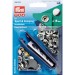 Prym Non-sew Sport & Camping Silver Anorak fasteners -15mm