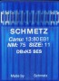 Schmetz Industrial Needles System DBxK5 Light Ballpoint Canu 13:80 Pack 10 - Size 75