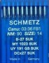 Schmetz Industrial Needles System B27 Ballpoint Canu 03:36 Pack 10 - Size 65